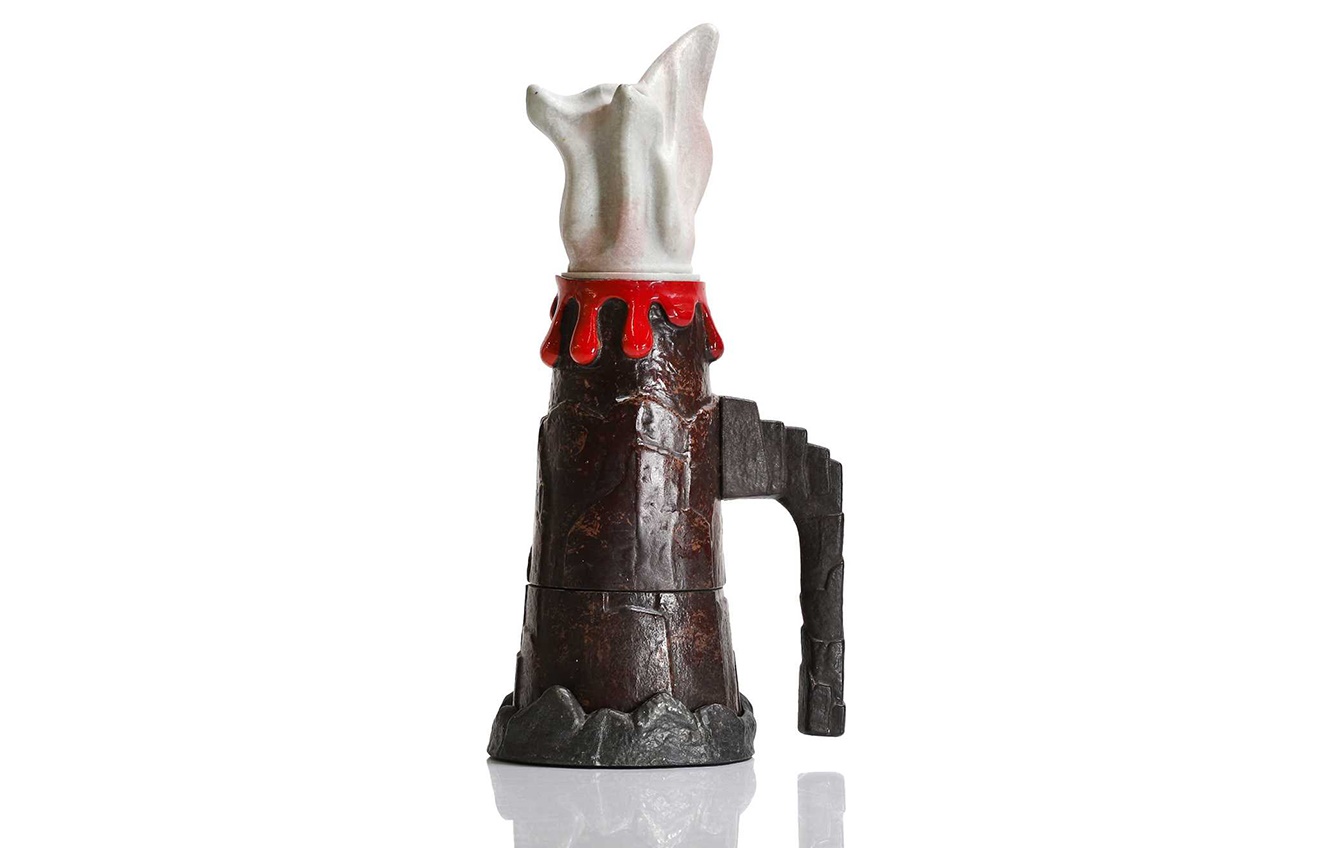 Gaetano Pesce (Italian, 1939-2024), a 'Vessuvio percolator' designed in 1988 for Zani & Zani (Sold for £338)